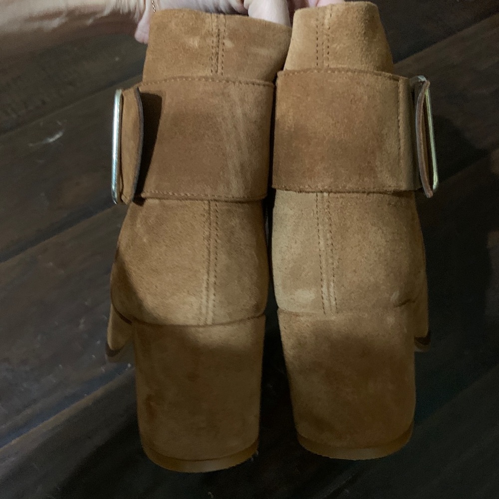 New Steve Madden booker suede ankle booties - Picture 5 of 7